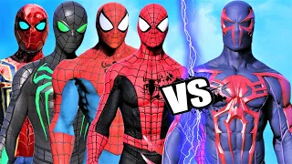 TEAM SPIDER-MAN  vs SPIDER-MAN 2099