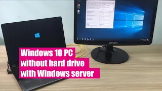 how to run Windows without hard drive with Windows server