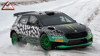 Test Pre Rallye Monte-Carlo 2024 | Oliver Solberg | Chris Ingram | Roberto Daprà [Passats de canto]