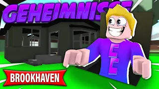 KENNST DU alle neuen GEHEIMNISSE in BROOKHAVEN RP! 😨 (Roblox Brookhaven 🏡RP Deutsch | Geheime Orte)