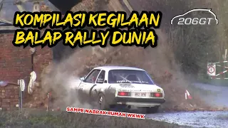 KOMPILASI KEGILAAN BALAP RALLY DUNIA | RALLY NABR4K RUMAH