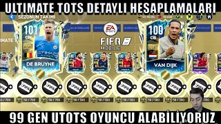 Fifa Mobile 22 - Ultimate TOTS Detaylı Hesaplamalar - 99 Gen Futbolcu Alabiliyoruz