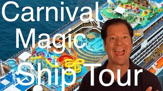 Carnival Magic Review - Full Walkthrough - Cruise Ship Tour - Carnival Cruise Lines