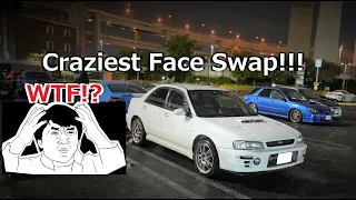 Craziest face swap on Subaru Impreza WRX