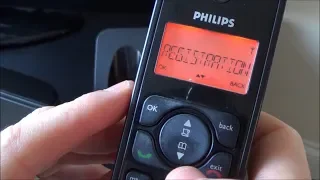How to Register (Pair) a DECT Landline Phone.