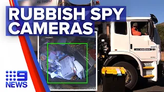 Rubbish detection cameras rolled out in Sydney | 9 News Australia