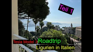 Tesla Model 3 Roadtrip nach Ligurien - Teil 1 - Die Anfahrt
