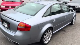 2003 audi rs6 cold start