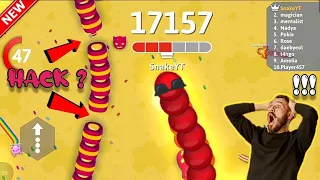 Snake.Io 🐍 The Decadence Boss Loses Her Body Parts! It Is Glitch Or Hack? Epic Snakeio Gameplay