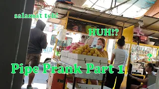 Pipe prank part 1 | nabatukan pa nga sa parlor | Mute and Deaf | Discrimination are not allowed