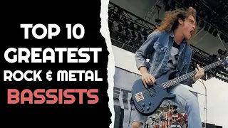 Top 10 GREATEST Rock & Metal BASSISTS