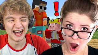 Couple Reacts To Minecraft's Funniest YouTuber Talent Show