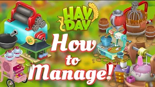 Hay Day - How to Manage: Machines