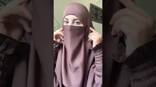 3 piece French Jilbaab By Kiran Ismail / How to Wear Jilbab Abaya Step By Step// @kiranismailabayas