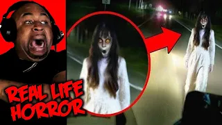 SCARY Ghost Videos Compilation #53