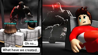 Roblox scientists create a new SCP and test it on ME..