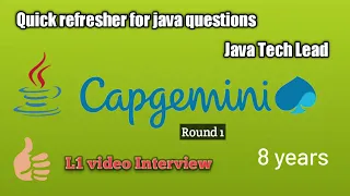 Capgemini java interview questions and answers | Microservices interview questions