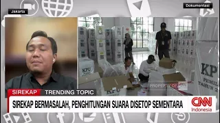 Sirekap Bermasalah, Penghitungan Suara Disetop Sementara