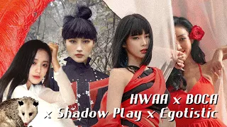 【MASHUP】(G)I-DLE & DREAMCATCHER & MAMAMOO & PINKFANTASY | 화(HWAA) x BOCA x EGOTISTIC x SHADOW PLAY