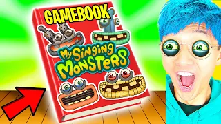 DIY MY SINGING MONSTERS WUBBOX GAME BOOK!? (SECRET NEW WUBBOXES REVEALED!)