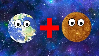 Planet Earth   Planet Venus=★Planet SIZES comparison for BABY ★Funny Planet for kids★8 Planets size