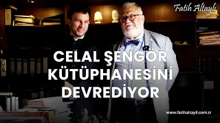 Celal Şengör kütüphanesini devrediyor