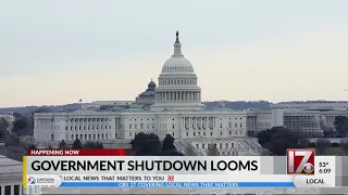 Government shutdown looms