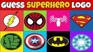 Guess  the Superheroes by Logo quiz