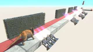 Who Can Survive? | Jet Traps - Animal Revolt Battle Simulator