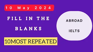 PTE Listening Fill in the Blanks | May Exam Predictions | Repeated Exam questions | 2024