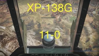 War Thunder: XP-38G 11-0 Flawless