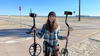 Beach & Park Metal Detecting | Nokta Simplex Plus & Garrett Ace Apex