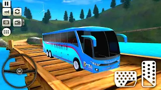 Modern Bus Simulator Game #2 - Mountain Bus Driving Game Android - Android Gameplay