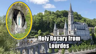 Holy Rosary from Lourdes || English Rosary || 18.05.2024