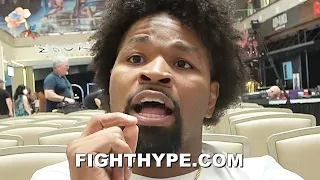 SHAWN PORTER ON WHAT ERROL SPENCE DOES BETTER THAN TERENCE CRAWFORD; REACTS TO FIGHT NEARLY DONE