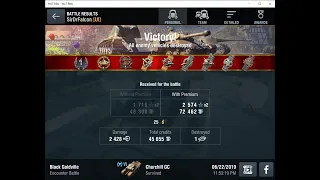 Churchill Gun Carrier Demo Game Play --- 1 Kills 2.4k Damage