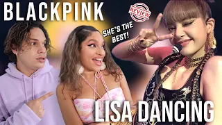 Waleska & Efra react to 'Blackpink's Lisa's Best Dance Moments'