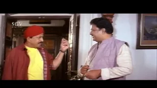 Dr. Vishnuvardhan Challenges Chief Minister To Destroy Culprit | Samrat Kannada Movie Scene