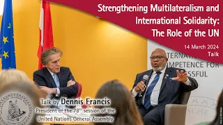 Strengthening Multilateralism and International Solidarity: The Role of the UN