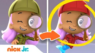 Spot the Difference Detective Edition! 🔍 #20 w/ Bubble Guppies, PAW Patrol & Baby Shark! | Nick Jr.