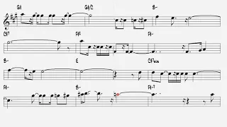 Dio Come Ti Amo v2 Domenico Modugno Alto Sax Saxophone Sheet Music play Along