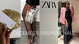 ZARA Try On Haul + MANGO, ARKET, H&M 2023 🍁 Luxury Unboxing JACQUEMUS Carrè | Flowe Monica