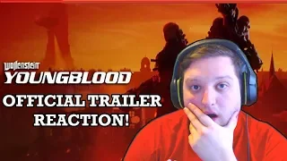 THAT ACTION DOE! | WOLFENSTEIN: YOUNGBLOOD OFFICIAL STORY TRAILER REACTION!