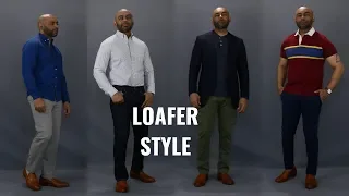 How To Wear Loafers 4 Different Ways featuring Beckett Simonon