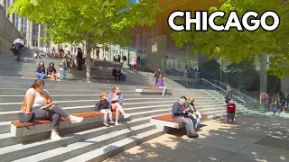 CHICAGO Walking Tour - The Wrigley Building To Lincoln Park Zoo on Saturday | May 11, 2024 | 4k