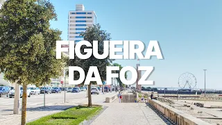 Figueira da Foz, Portugal | 2023【4K】Andando por Aí - Walking tours