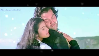 Mere Sanam (Lyrical) Bobby Deol | Kajol | Sadhana Sargam | Udit Narayan | Gupt Movie Songs | Tips