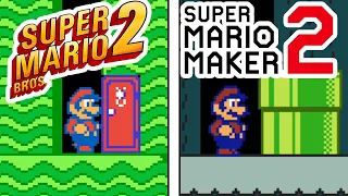 Can you Remake Super Mario Bros 2 in Super Mario Maker 2?