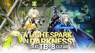 [Arknights/EN] TB-8 clear w/ Scene & Rosmontis Duo