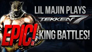 Lil Majin Plays TEKKEN 7! Epic King Battles!